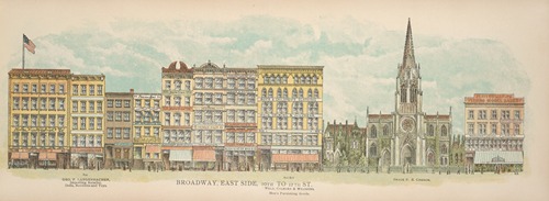 Broadway, East Side. 10th to 12th St.