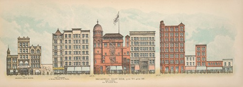 Broadway, East Side. 37th to 40th St.