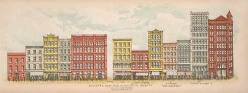 Broadway, East Side. Bleecker to Third St.