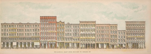 Broadway, East Side. Broome to Spring St.