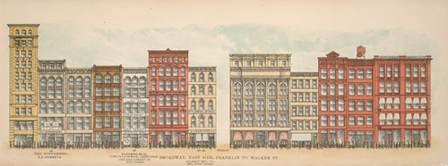 Broadway, East Side. Franklin to Walker St.
