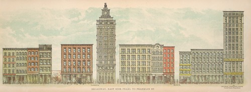 Broadway, East Side. Pearl to Franklin St.