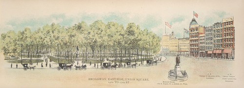 Broadway, East Side. Union Square. 14th to 17th St.