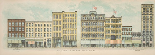 Broadway, West Side. 10th to 12th St.