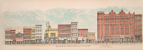 Broadway, West Side. 34th to 37th St.