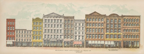 Broadway, West Side. Howard to Grand St.
