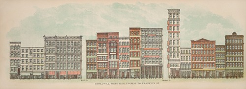 Broadway, West Side. Thomas to Franklin St.