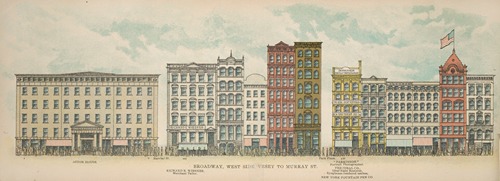 Broadway, West Side. Vesey to Murray St.