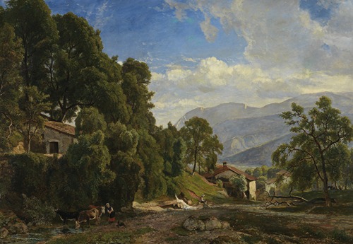 Mountains at Voreppe, Dauphiné