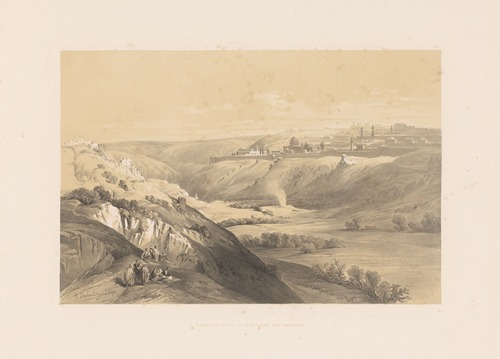 Jérusalem vu de la montagne des oliviers