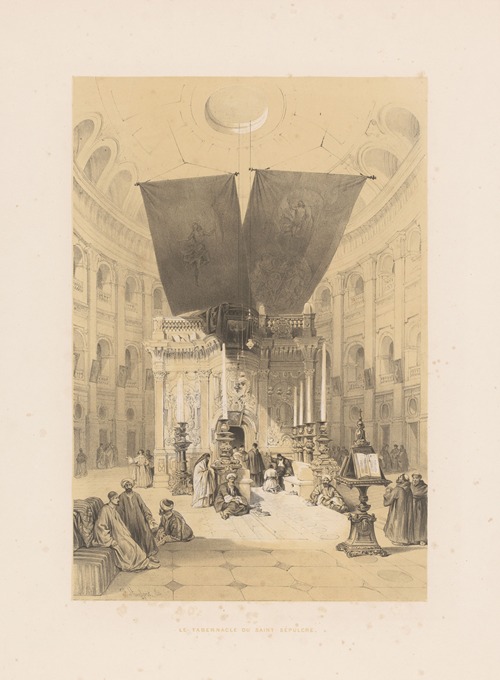 Le tabernacle du Saint-Sépulcre