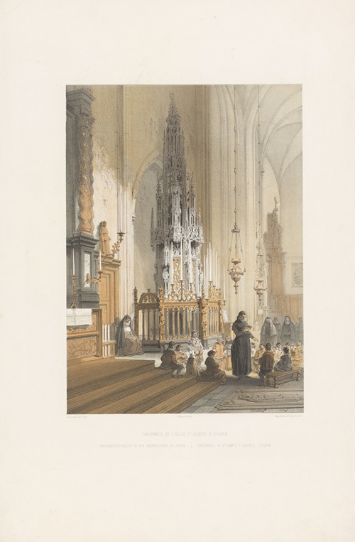Tabernacle in St James’s church, Louvain