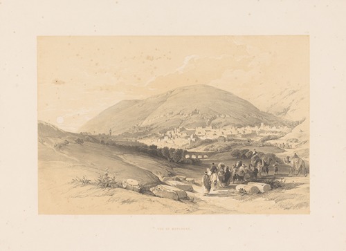 Vue de Naplouse