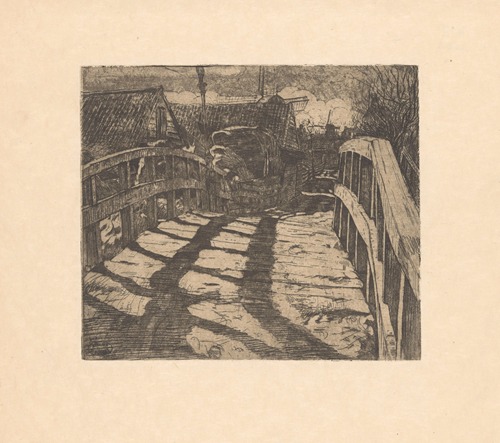 Brug in de Baarsjes in Amsterdam