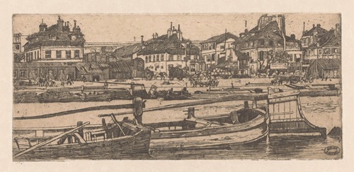 Schuiten in de Seine in Parijs