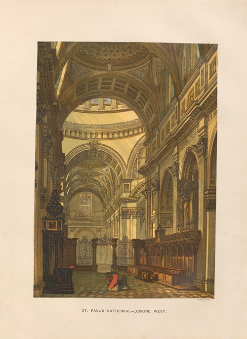 St. Paul’s Cathedral, Looking West