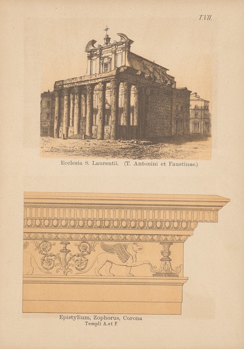 Ecclesia S. Laurentii (T. Antonini et Faustinae)
