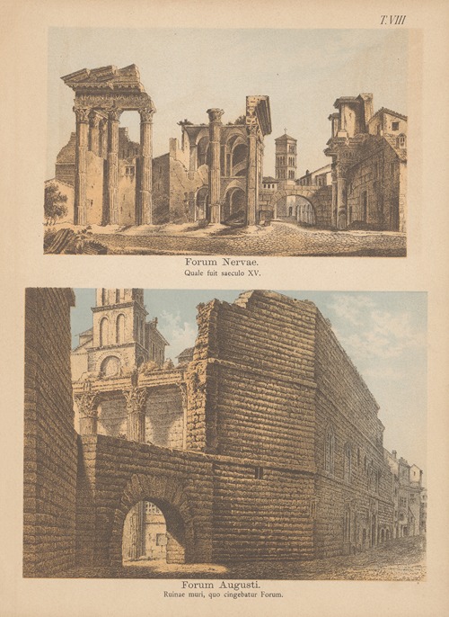 Forum Nervae, Forum Augusti
