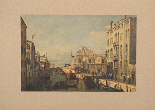 Canaletto‎,‎ ‎La‎ ‎Scuola‎ ‎di‎ ‎S.‎ ‎Marco