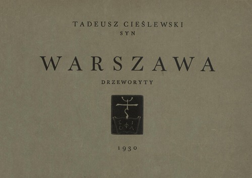 Dwanaście widoków Warszawy – Title page