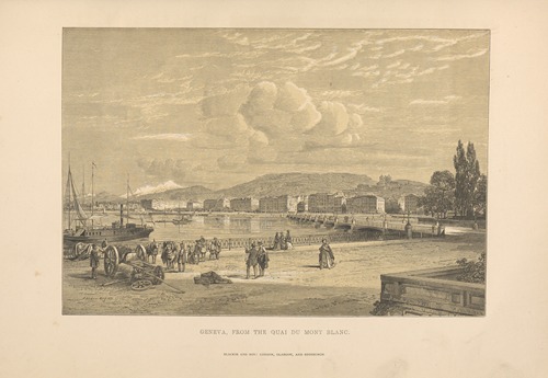 E.‎ ‎Kirchner – Geneva,‎ ‎from‎ ‎the‎ ‎Quai‎ ‎du‎ ‎Mont‎ ‎Blanc