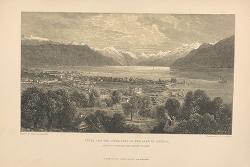 Percival‎ ‎Skelton – Vevay,‎ ‎and‎ ‎the‎ ‎Upper‎ ‎Part‎ ‎of‎ ‎the‎ ‎Lake‎ ‎of‎ ‎Geneva