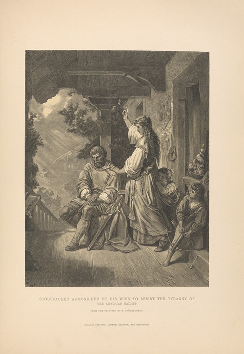 E.‎ ‎Stuckelberg – Stouffacher‎ ‎Admonished‎ ‎by‎ ‎his‎ ‎Wife