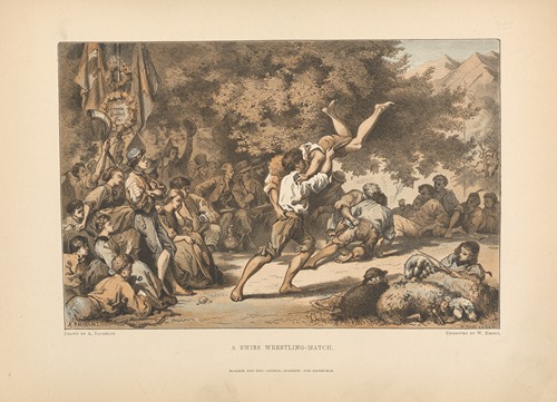 A.‎ ‎Bachelin – A‎ ‎Swiss‎ ‎Wrestling-match