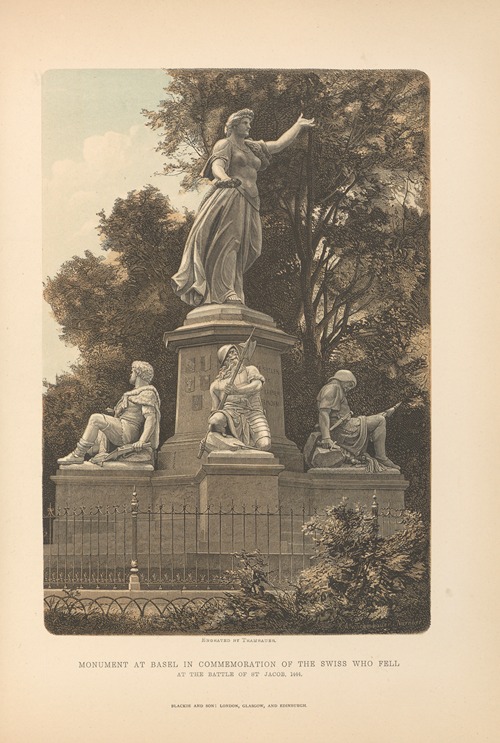 A. Anker – Monument at Basel.