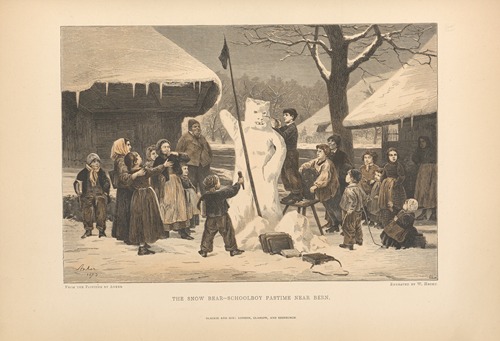 A.‎ ‎Anker – The‎ ‎Snow‎ ‎Bear—Schoolboy‎ ‎Pastime‎ ‎near‎ ‎Bern