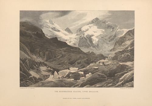 E.‎ ‎T.‎ ‎Compton – The‎ ‎Morteratsch‎ ‎Glacier,‎ ‎Upper‎ ‎Engadine
