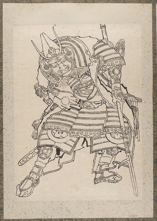 Album of Sketches by Katsushika Hokusai and His Disciples Pl.17