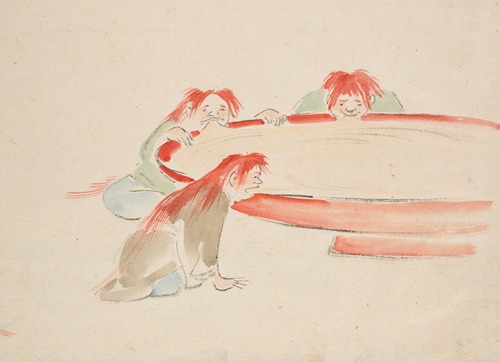 Album of Ichiryusai Hiroshige’s Sketches Pl.11