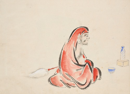 Album of Ichiryusai Hiroshige’s Sketches Pl.14