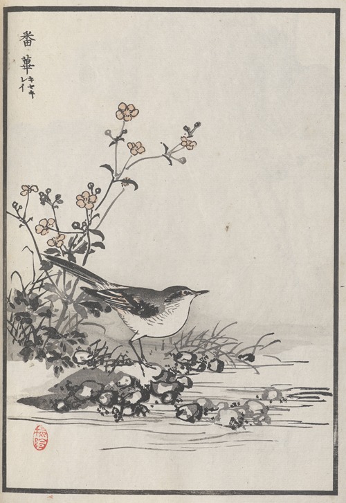 Bairei hyakuchō gafu. Ten Pl.12