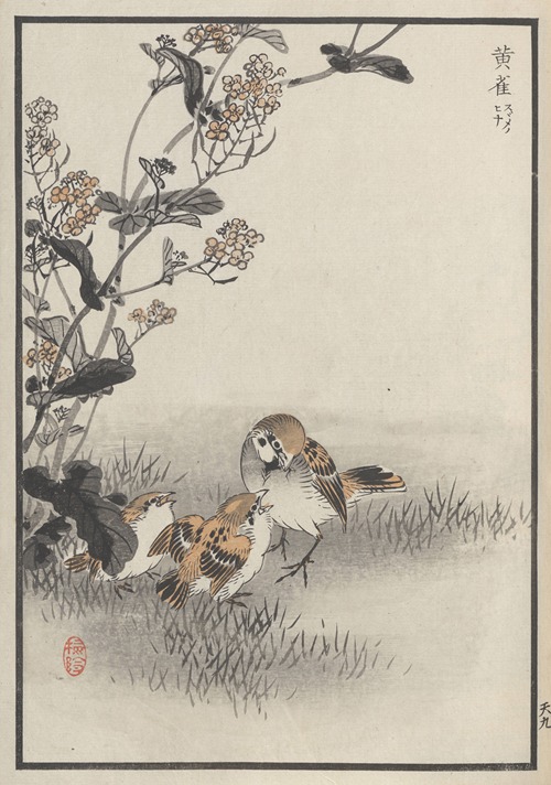 Bairei hyakuchō gafu. Ten Pl.17