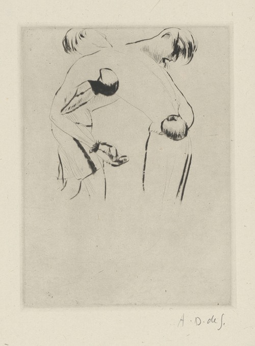 Tableau de la boxe, illustré de 29 gravures à l’eau-forte pl 26