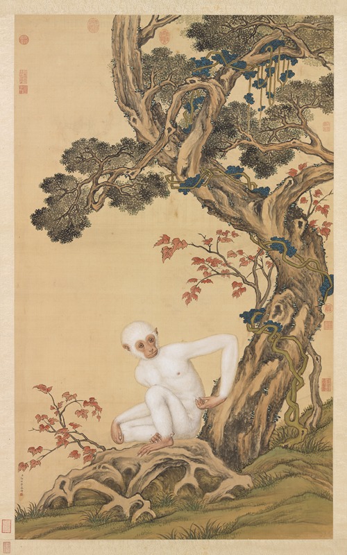 White Gibbon