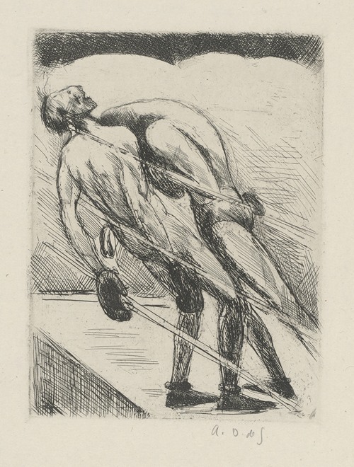 Tableau de la boxe, illustré de 29 gravures à l’eau-forte pl 32