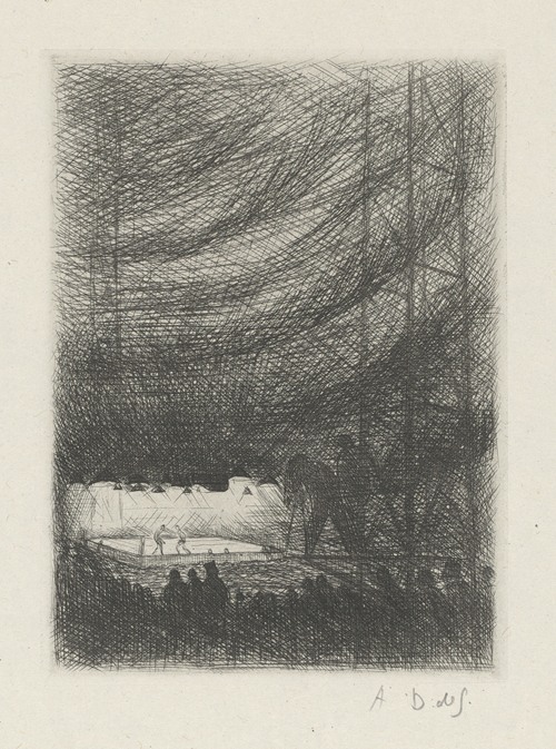 Tableau de la boxe, illustré de 29 gravures à l’eau-forte pl 33