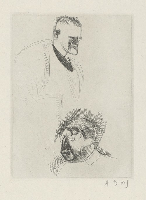 Tableau de la boxe, illustré de 29 gravures à l’eau-forte pl 48