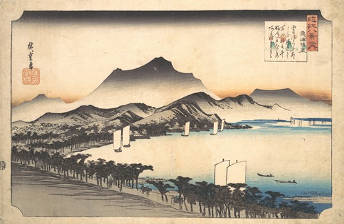 Clearing Weather at Awazu (Awazu no Seiran)
