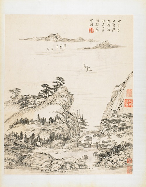 Landscapes from Nature, Poetry, and Art Pl.4