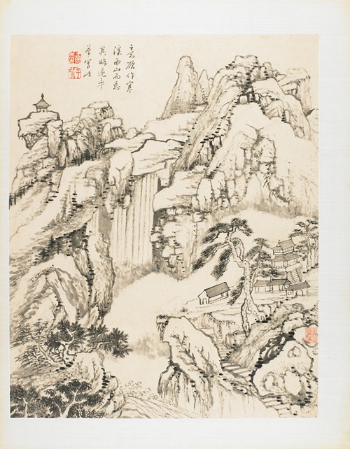 Landscapes from Nature, Poetry, and Art Pl.7