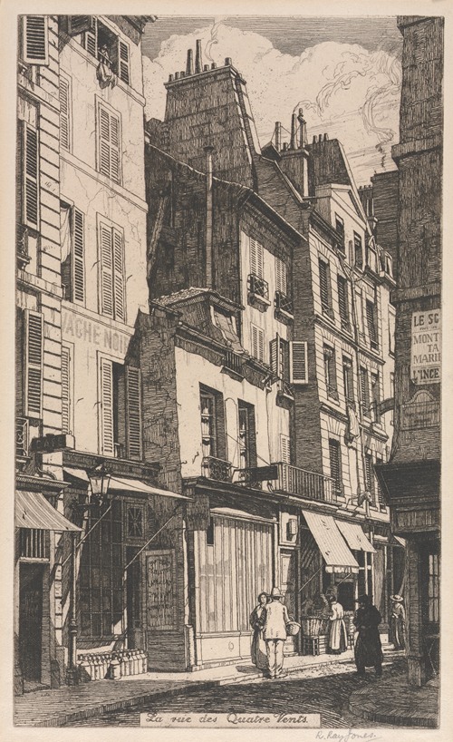 La rue des Quatre Vents