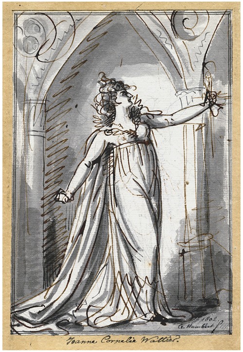 Joh. Cornelia Ziesenis-Wattier als Fredegonde (Macbeth)