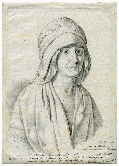 Susanne C. C. Labrousse: borstbeeld driekw. naar rechts