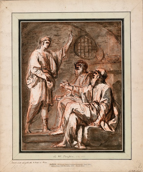Joseph in Prison with the Pharaoh’s Chief Steward and Baker