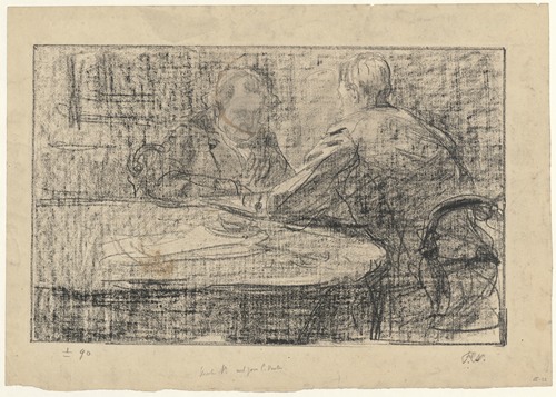 Chess players: the father (F.A.) and brother (C.) of Floris Verster