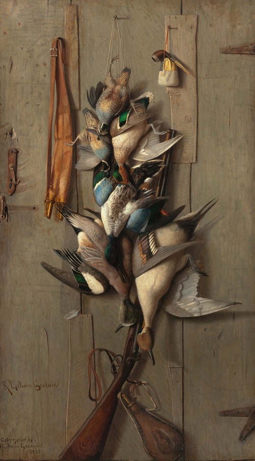 Still Life with Game and Hunting Paraphernalia